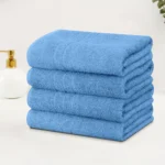 Premium Sky Blue Bath Towel – Soft & Quick Dry 1 Piece
