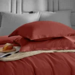Rust Red Duvet Cover Set - Image 3